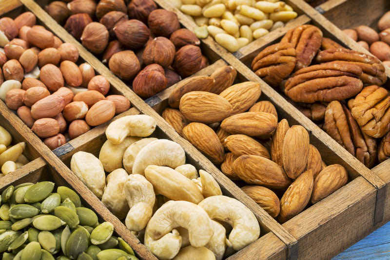 6 frutos secos con muchas proteínas
